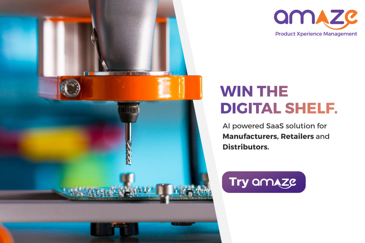 Win the digital shelf by AI powered SaaS solution by Amaze PXM software